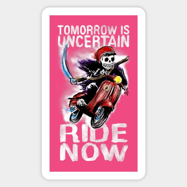 Ride Now Sticker by FullTuckBoogie